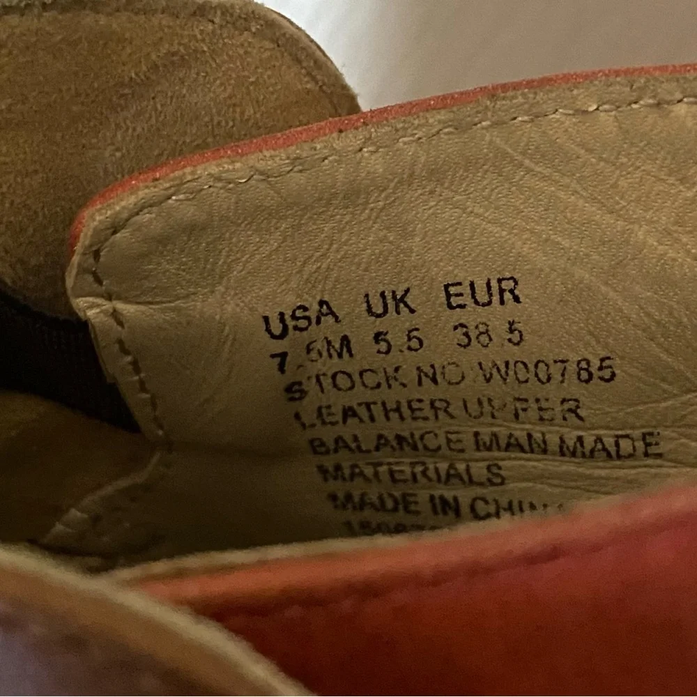 Wolverine 1000 Mile Samantha Pleet Orange Tan Black Leather ankle Boot 7.5m - Picture 5 of 10